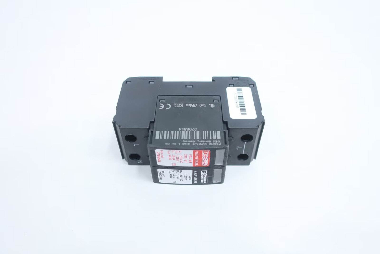 Phoenix Contact VAL-MS-230/1+1-FM Valvetrab Surge Protector 260/275v-ac