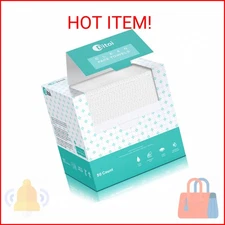 Face Towels, 10"×12" Disposable Face Towel, Face Towelettes XL, Ultra Soft Makeu