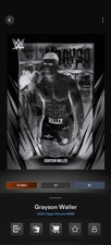 Topps WWE SLAM *DIGITAL* - Chrome 2026 Negative Base Iconic - Grayson Waller