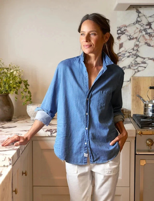 #ad Brand New Frank amp; Eileen Eileen Relaxed Button Up Shirt Multiple Colors amp; Sizes $134.99