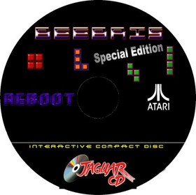 Atari Jaguar CD Game Beebris SE, FULL Color in DVD case