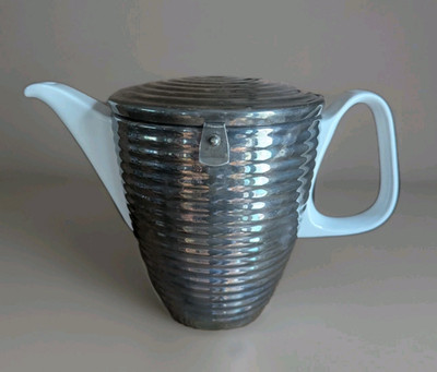Kurt Radtke BAUSCHER WEIDEN Coffee Pot 1.4 Liter Insulated Silver Plated NO LID