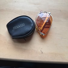 Vintage Ferarri Aviator Sunglasses With Case