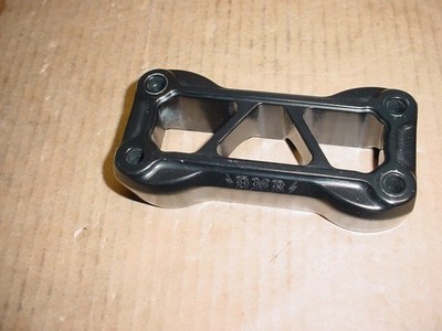 Harley Davidson DMR Black Billet Top Handlebar Riser Clamp for 1 1/4  Bars 