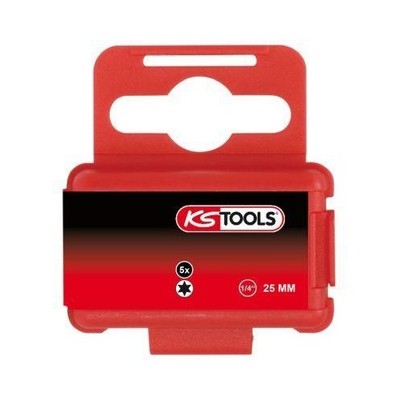 1/4 Zoll TORSIONpower Bit Torx, 25mm, T25, 5er Pack KS TOOLS 918.3521
