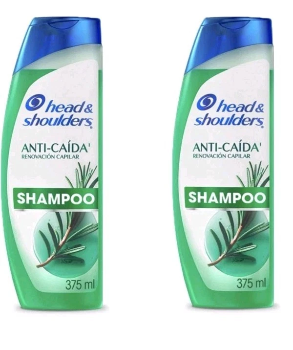 Pack de 2 Champú Capilar Cabeza y Hombros Anti-caída Renovación 375 ml cada uno Foto 2 de 4