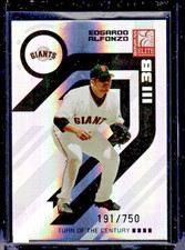 2005 Donruss Elite Turn of the Century #122 Edgardo Alfonzo SERIAL # 191/750
