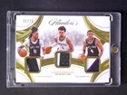 2024-25 Panini Flawless Stephon Castle/Victor Wembanyama/Fox 3 Patch Gold /10