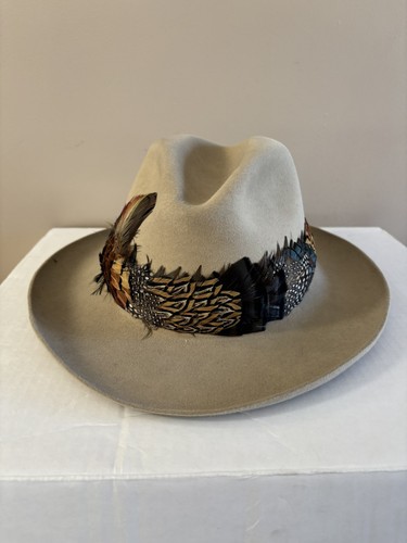 3X chapeau castor Stetson vintage - chapeau de cowboy John B. Stetson