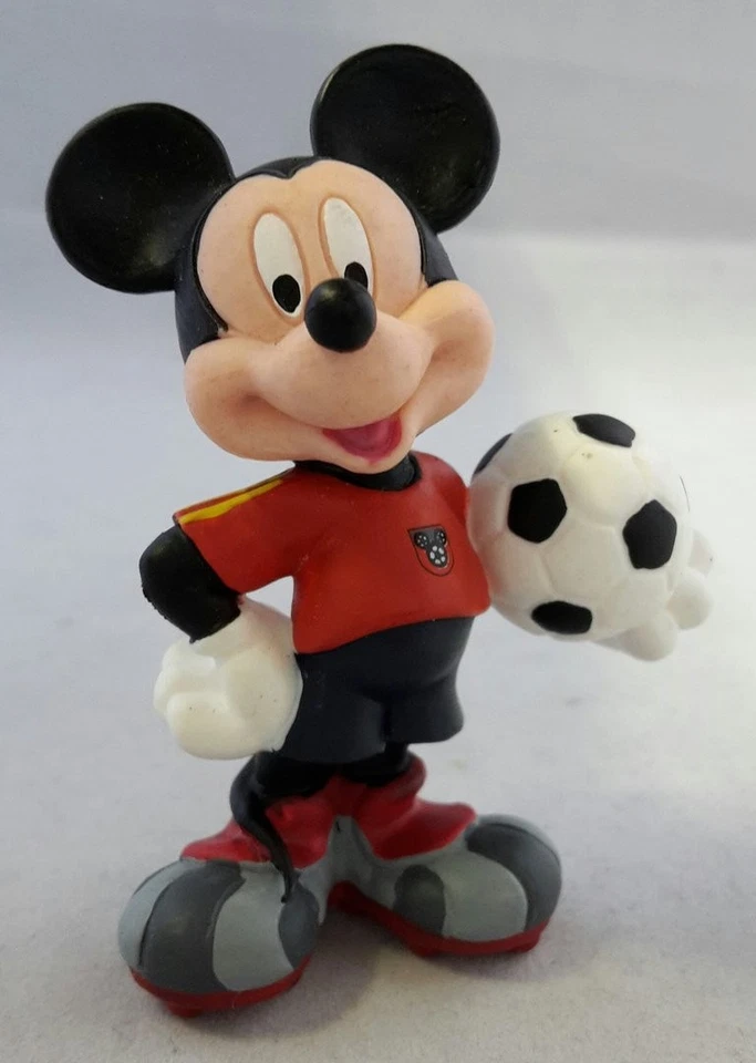 Disney Mickey Mouse Mickey mit spanischem Trikot Spielfigur 6cm Bullyland 15623 - Bild 1 von 1
