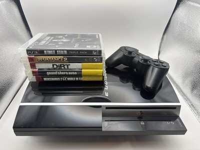 Sony PlayStation 3 (PS3) Fat - CECHL01 80GB Console/Controller/Games (5)
