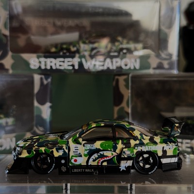 1:64 Diecast Street Weapon X BAPE LBWK ER34 Limited ED Only 500