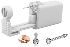 Nose Piercing Kit, Pierce 2.2 cm W x 5.5 L x 1.3 H , White