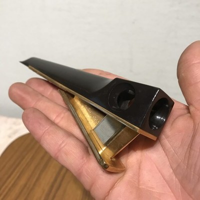 Zigarrenschneider Pfeilring Solingen Nr. 5666 Schwarz Gold Zigarettenschneider 