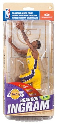 McFarlane NBA Series 30 Brandon Ingram Los Angeles Lakers Yellow Jersey