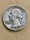 1958 d  Quarter Dollar
