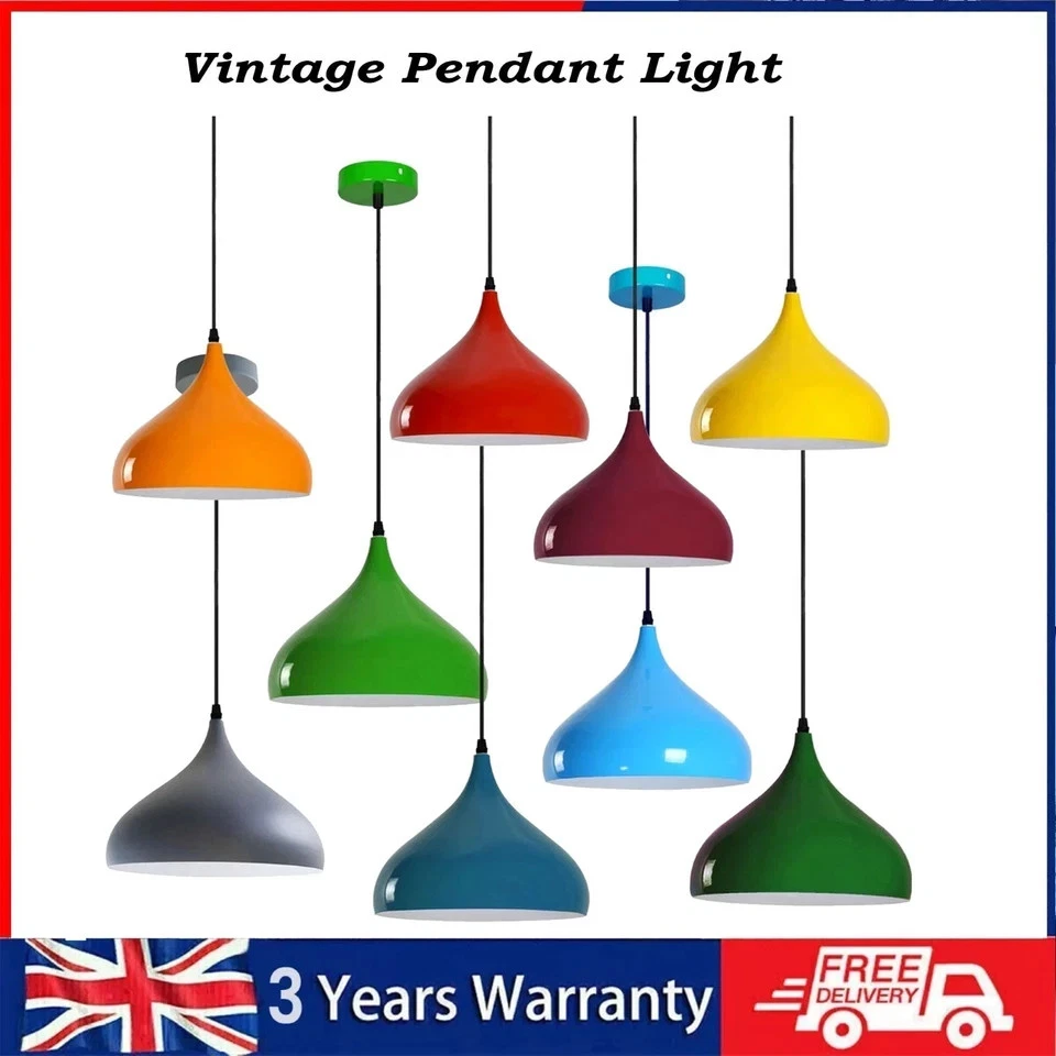 Easy Fit pendant light- Metal Design