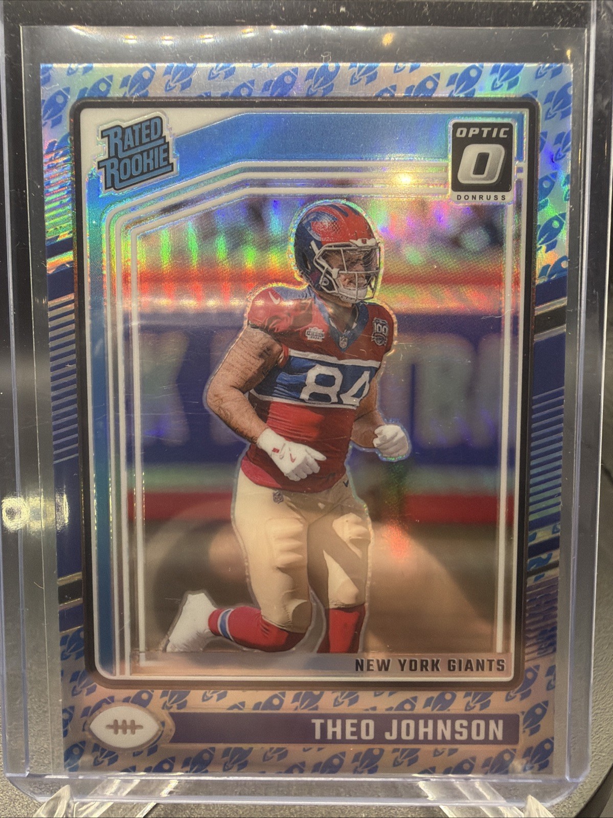 Theo Johnson Panini Donruss Optic #291 Rocket