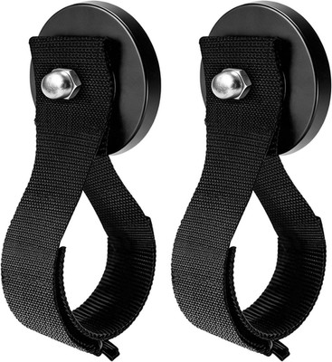 2 Pack Magnetic Hook Straps - 2.59'' Heavy Duty Magnetic Tool Holder for Garage,