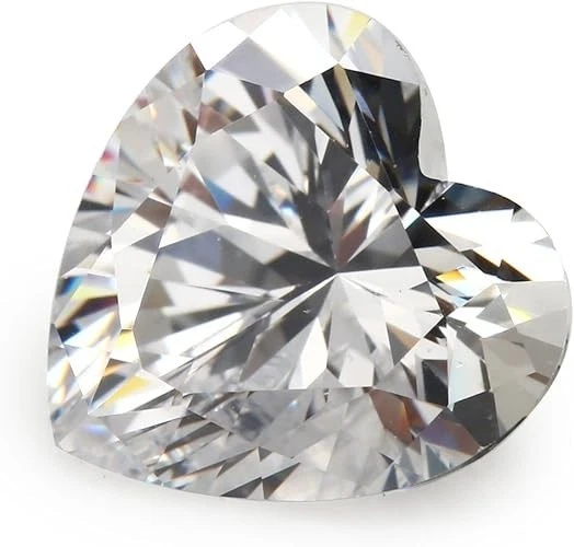 9 MM VVS1 Certified Moissanite Heart Cut D Color 3 CT Loose Stone For The Gift - Image 3 of 4
