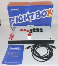 Fightbox F1-PS5 All Button Leverless Arcade Game Controller for PS5