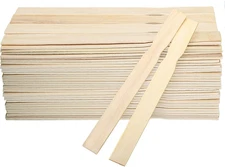 100 PCS 10 Inch Paint Sticks, Premium Wooden Paint Stir Waxing Mixing Sticks Bul