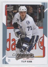 2008-09 Upper Deck MVP Filip Kuba #207 p1b