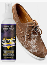 Paistey Nubuck & Suede Proof Spray-On Waterproofer Shoe Protector 120ml