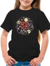 Love And Peace Hippie Trendy Graphic Symbol T-shirt