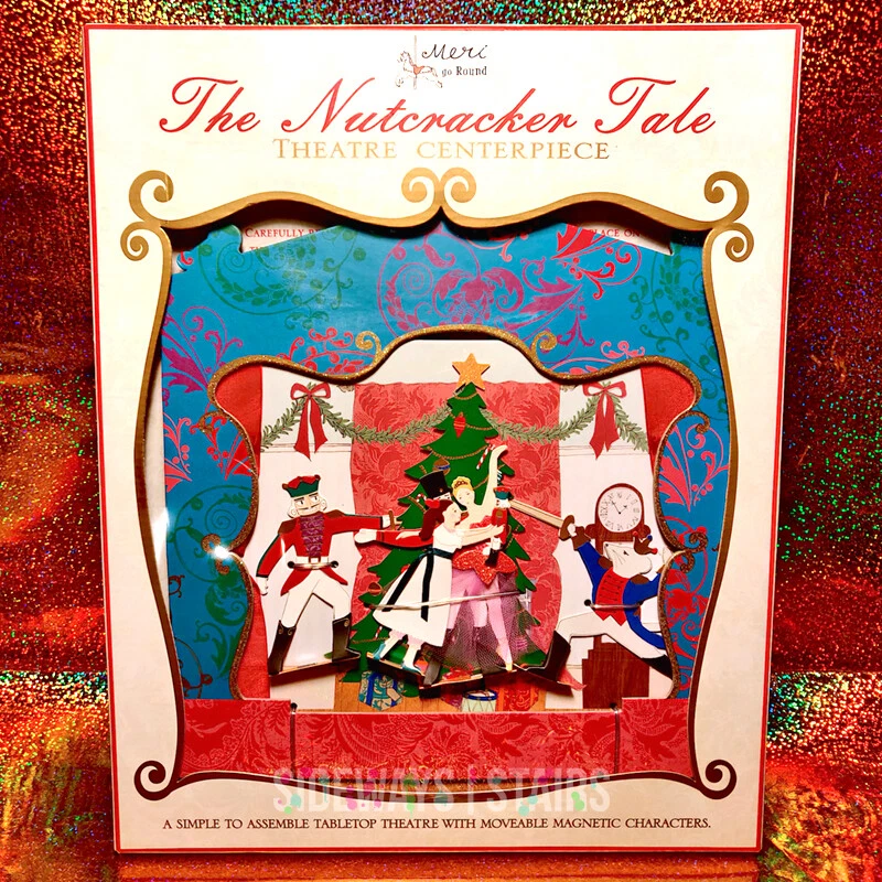 NUTCRACKER THEATRE HOLIDAY CENTERPIECE Christmas Decoration Ballet.
