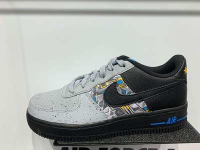 nike air force 1 grey and blue