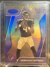 Deshaun Watson 2017 Panini Certified Gold Team Mirror Blue /50 Rc Rookie  #GT-DW