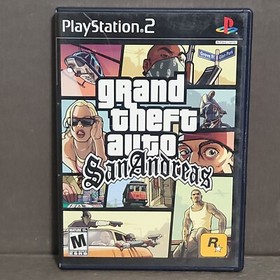 Grand Theft Auto San Andreas Playstation 2 PS2 Complete Refurbished Excellent