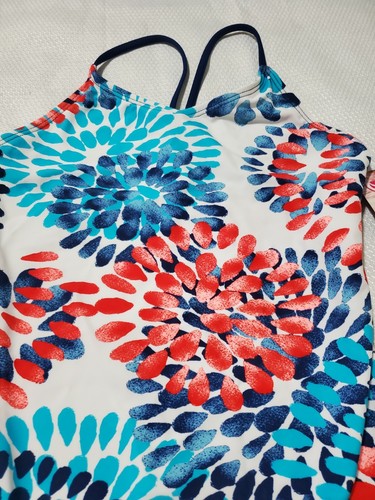 Kanu Surf Girls' Daisy Beach Sport 1-Piece Swimsuit Size 10 B4 - Picture 2 of 5