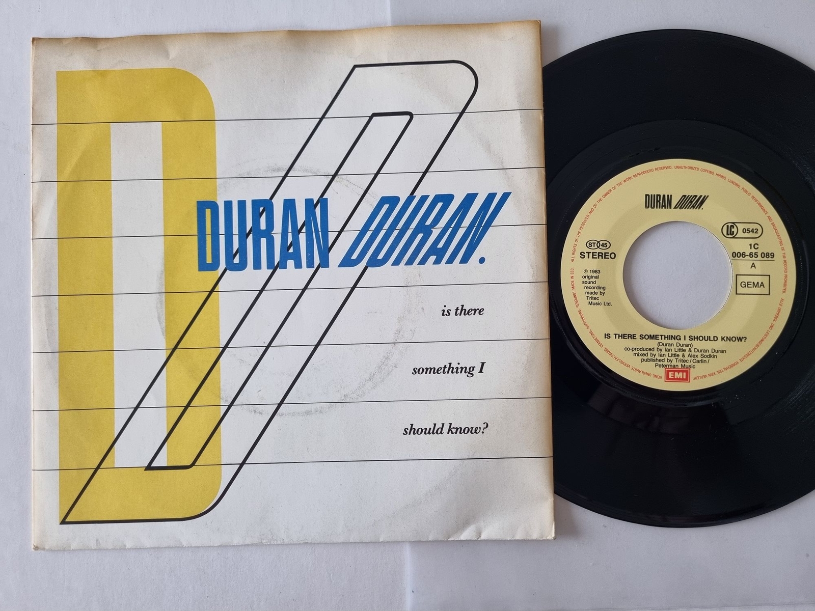 Duran Duran - Is There Something I Should Know? 7'' Vinyl Germany