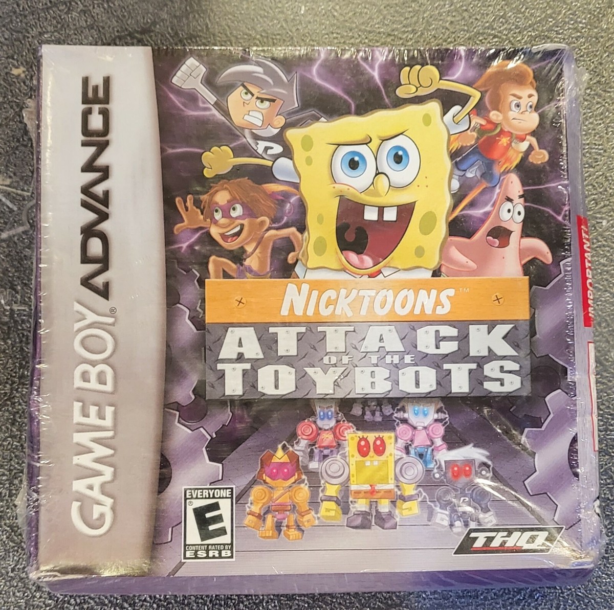 Nicktoons: Attack of the Toybots - Game Boy Advance -New, but box