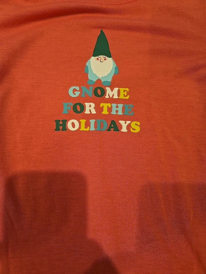 Kids Girls Cuddl Duds Long Sleeve Pants PJ Set Size XS (6/6X) Pink "Gnome For..  - Imagem 3 de 4