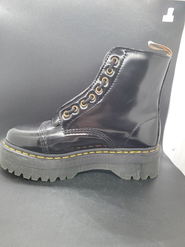 Doc Martens Sinclair Zipper Size Women US 9 UK 7 EU 41 Black Vegan Leather LA004 - Picture 10 of 16