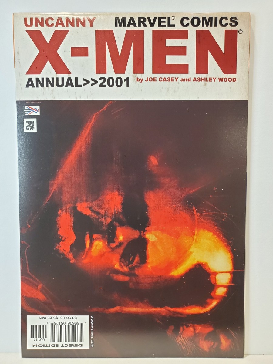 Uncanny X-Men Annual 2001 Double sized widescreen Joe Casey Ashley