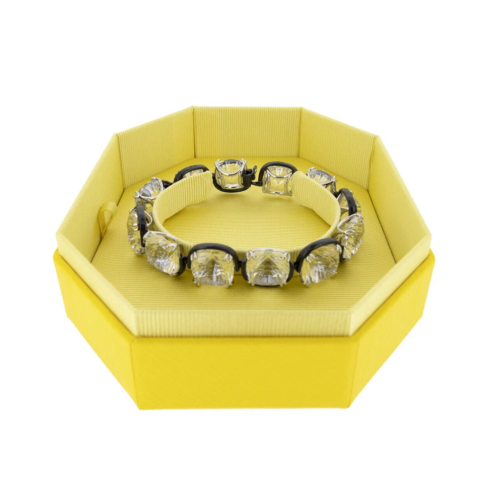 Swarovski Harmonia Armband Kissen Schnitt, Weiß, Gemischte Metall Finish 5600047 - Bild 3 von 3