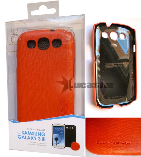 Funda Samsung Galaxy S3 couvirsuit naranja