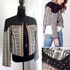 Anthropologie Tularosa Booker Studded Jacket Size S