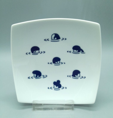 Rosenthal Far, Far, Closer Morgann Lechat kleine Schale 12,5 x 12,5 cm Porzellan