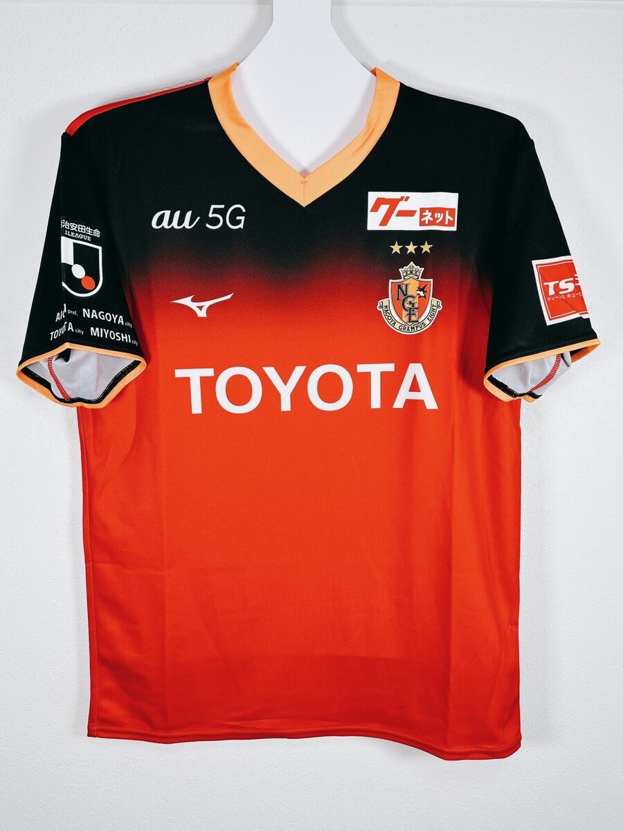 BNWT 2020 Nagoya Grampus Home Jersey Mizuno J-league (Japan BNWT 2020 Nagoya Grampus Home Jersey Mizuno J-league (Japan