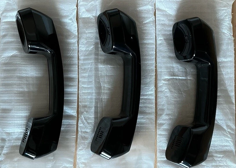 Lot Of 3 New Partner MLS Black Phone Handset (MLS6 MLS12 MLS12D MLS18D MLS34D) - Image 4 of 4