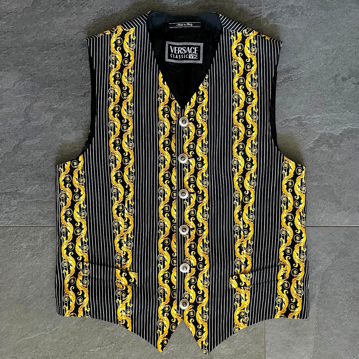 versace classic v2 vest