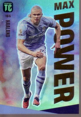 CARD PANINI TOP CLASS 2024 ERLING HAALAND NORVEGE # 165 # MAX POWER