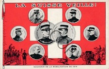 Photo Pk History Swiss Generals Commander Swiss Army L1.74