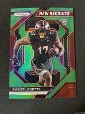 2024 Panini Prizm Draft Picks - New Recruits Green Prizm #NR-XLE Xavier Legette