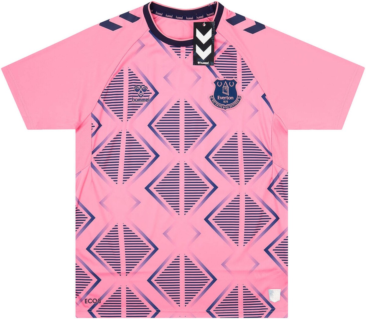 EVERTON 2022/23 AWAY (EU 3XL, 2XL, XL, L, M) PINK HUMMEL EVERTON 2022/23 AWAY (EU 3XL, 2XL, XL, L, M) PINK HUMMEL